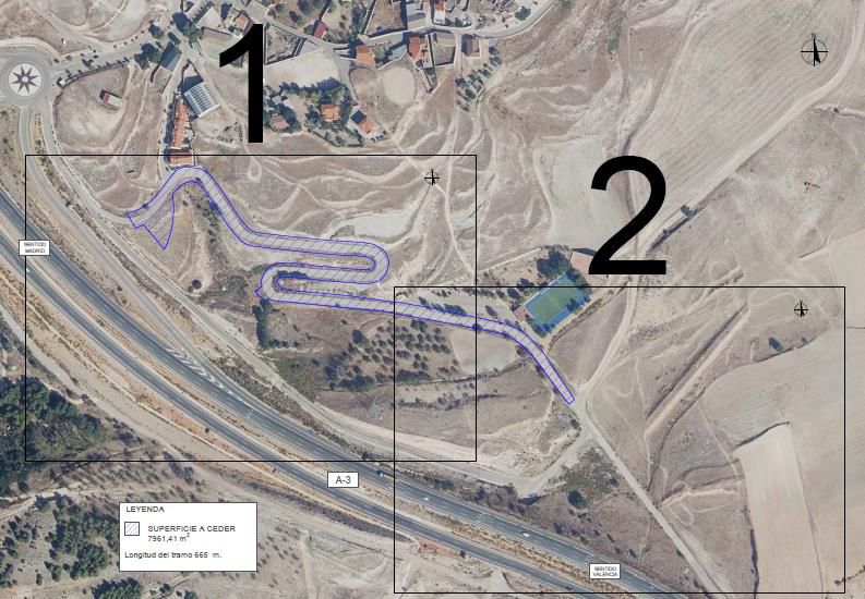El Mitma cede al Ayuntamiento de Belinchón la titularidad del tramo de la antigua carretera N-III conocido como “Las emes de Belinchón”