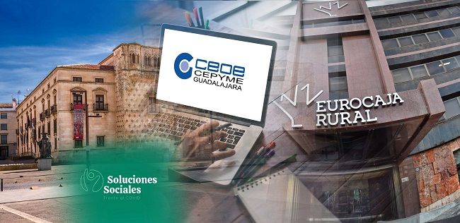 Eurocaja Rural y CEOE-CEPYME Guadalajara renuevan su convenio social fomentando el crecimiento empresarial durante la pandemia