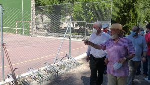 José Luis Vega se reúne en Caspueñas con alcaldes de la comarca del valle del Ungría