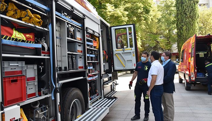 incidente Agradecido barbería La Diputación de Cuenca presenta el nuevo camión de bomberos que ha  supuesto una inversión de 610.000 euros | Liberal de Castilla