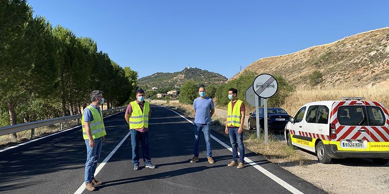 La Junta acomete obras de refuerzo y mejora en la CM-310 a su paso por La Peraleja