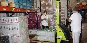 La Junta envía al área de Salud de Cuenca una nueva partida con más de 19.600 artículos de protección