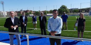 Los campos de fútbol Fuente de la Niña, sede del campus de la Fundación Real Madrid, con becas a menores con dificultades sociales