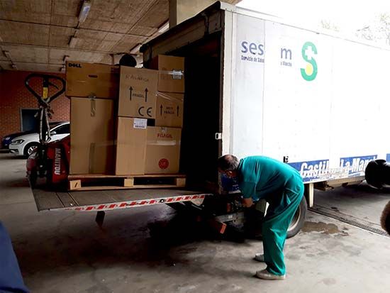 El Gobierno de Castilla-La Mancha ha distribuido más de 20 millones de artículos de protección para profesionales sanitarios desde el inicio de pandemia