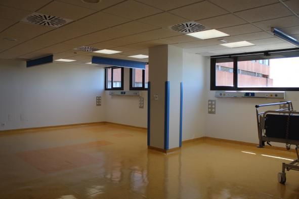 El Hospital de Guadalajara acomete obras que harán posible la instalación de camas de UCI en el área de Cirugía Mayor Ambulatoria