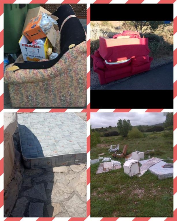 Sigüenza hace un llamamiento al civismo a la hora de hacer vertidos de residuos voluminosos 1 Sigüenza hace un llamamiento al civismo a la hora de hacer vertidos de residuos voluminosos