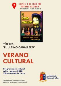 Títeres, cuentacuentos familiar y actividades para jóvenes, los actos de esta semana en el ‘Verano Cultural’ de Villanueva de la Torre