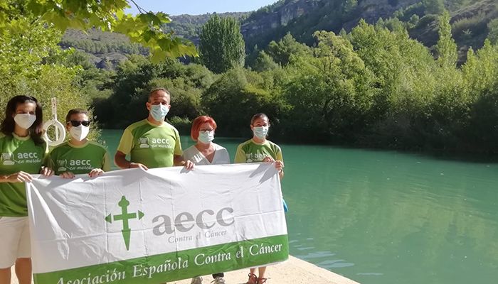 “Cuenca se moja contra el cáncer” el reto de la AECC en Cuenca