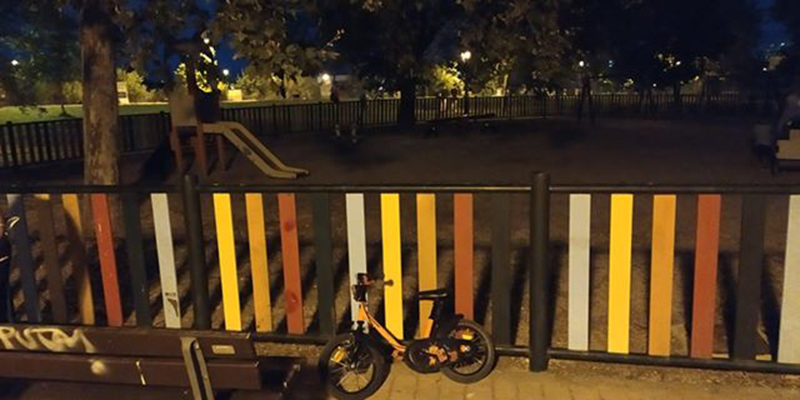 El Ayuntamiento de Cabanillas instalará alumbrado nocturno en los columpios del Parque de La Senda