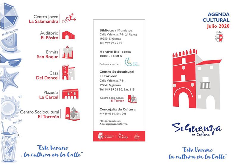 En agosto, la cultura sigue en las calles de Sigüenza