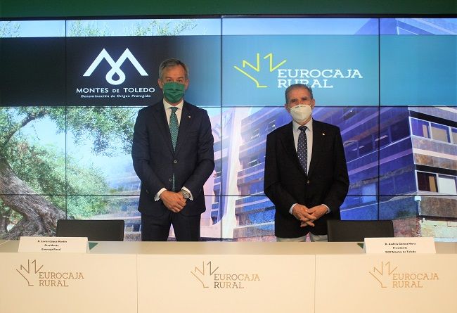 Eurocaja Rural respalda la promoción y protección del aceite de oliva elaborado por la D.O.P. 'Montes de Toledo'