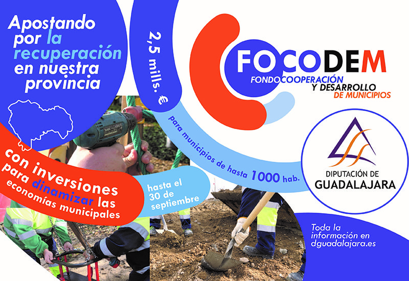 La Diputación de Guadalajara concederá este martes 3 millones de euros a los pueblos de la provincia 3 La Diputación de Guadalajara concederá este martes 3 millones de euros a los pueblos de la provincia