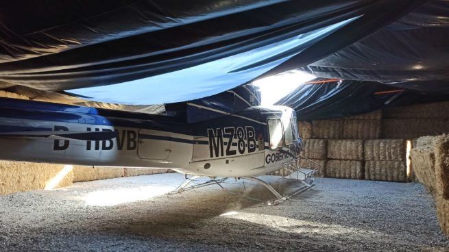 La Guardia Civil cree que el helicóptero robado de Prado de los Esquiladores iba a ser utilizado para transportar droga