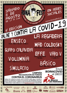 La Regadera, Enseco y Mad Coldosky cierran el cartel del Boina Fest en su lucha contra la despoblación y el coronavirus