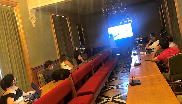 Los grupos políticos municipales de Cuenca conocen el proyecto de las escaleras mecánicas al Casco Antiguo