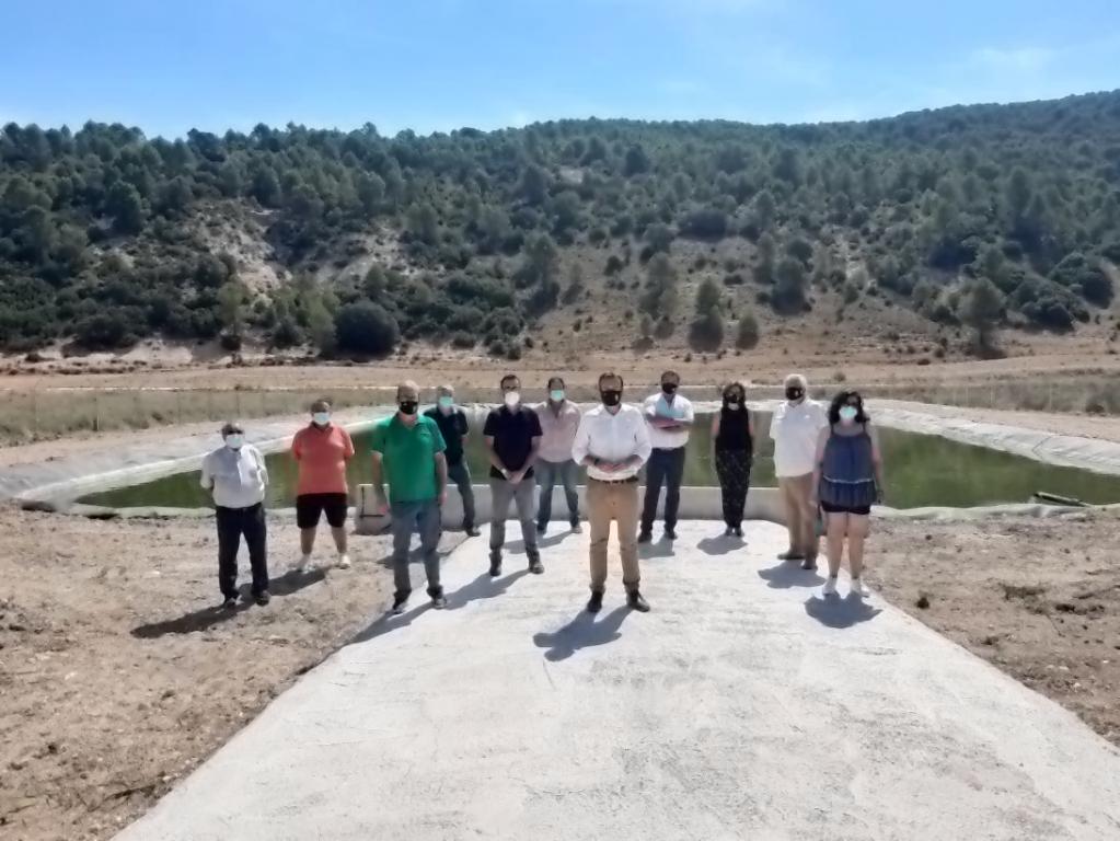 La Junta pone en marcha otra nueva infraestructura para la defensa contra incendios forestales en Fuentelencina