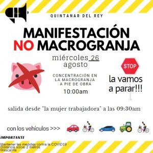 Quintanar del Rey convoca una manifestación para protestar contra la macrogranja