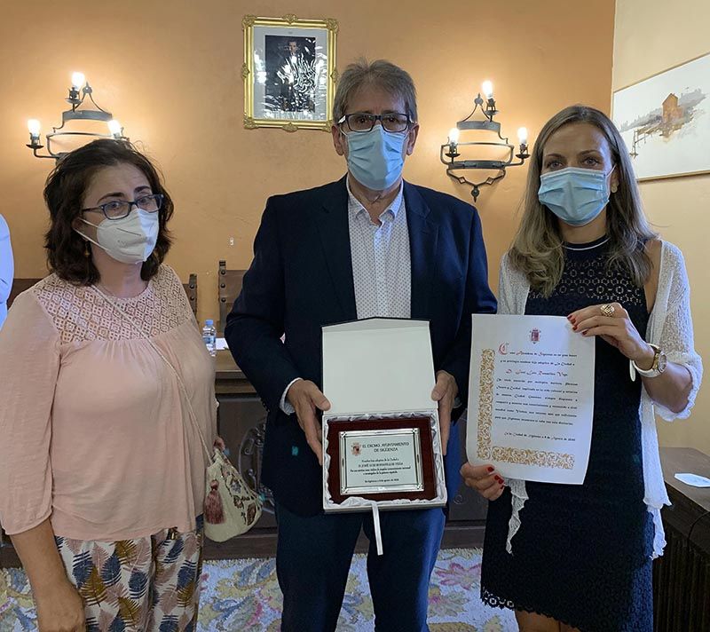 Sigüenza nombra Hijo Adoptivo de la ciudad a José Luis Romanillos