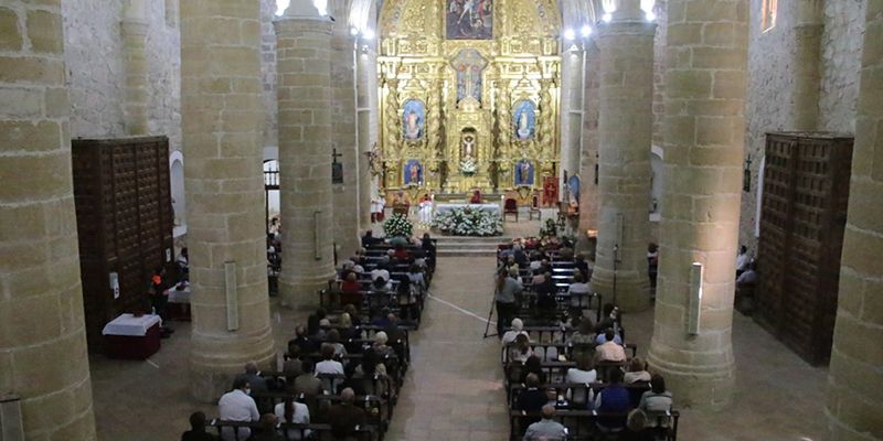 A pesar de la pandemia Albalate de Zorita homenajea un año más a La Santa Cruz Aparecida