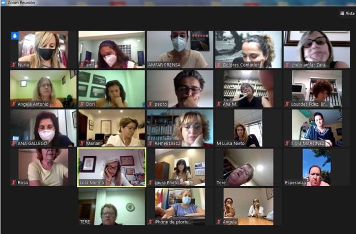 AMFAR aprueba la realización de 60 actividades vía telemática