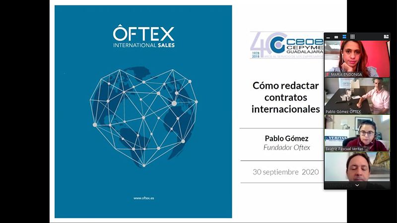 Arranca un nuevo ciclo virtual de jornadas de comercio exterior de CEOE-Cepyme Guadalajara