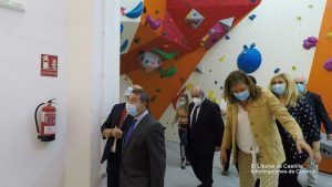 Vídeo. Page inaugura, en Chillarón, el Centro Deportivo de Espeleología y Montaña 2 chillaron