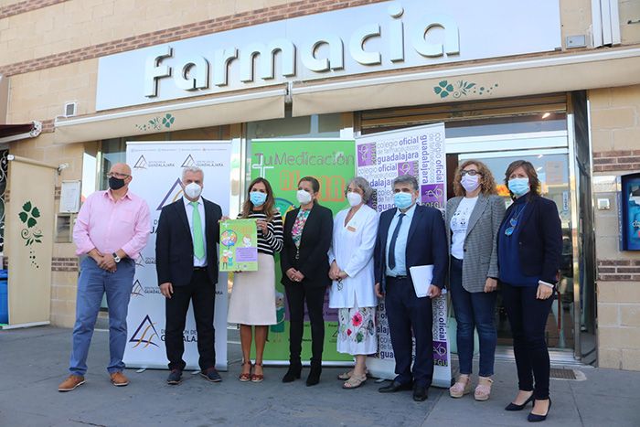 Diputación, Junta de Comunidades y Colegio de Farmacéuticos de Guadalajara ponen en marcha “Tu Medicación al Día”