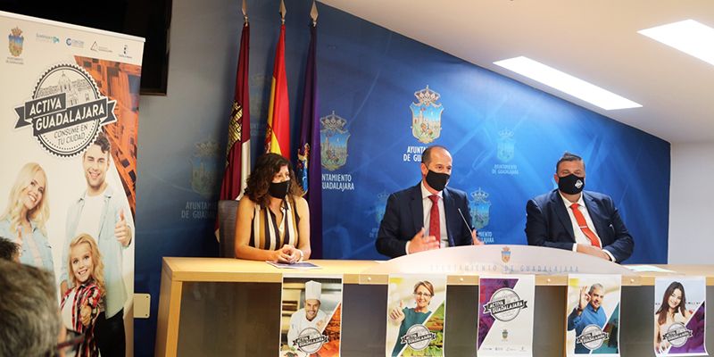 El alcalde de Guadalajara anuncia 500.000 euros en ayudas para hostelería, ocio nocturno y empresas de eventos y espectáculos