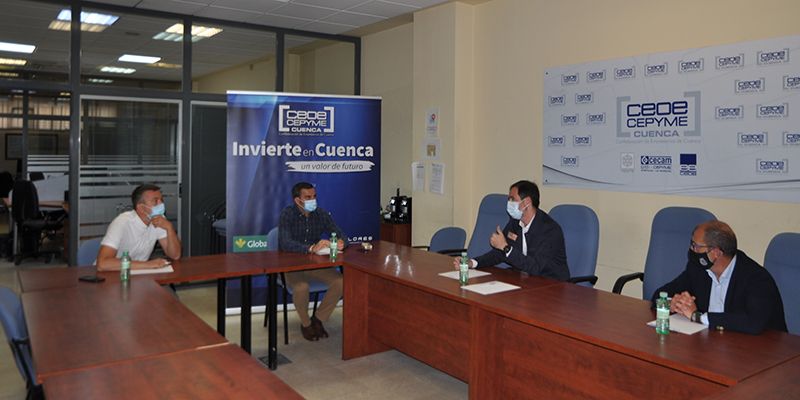 Invierte en Cuenca y el Ayuntamiento de Cuenca estudian las condiciones del polígono sepes de la capital