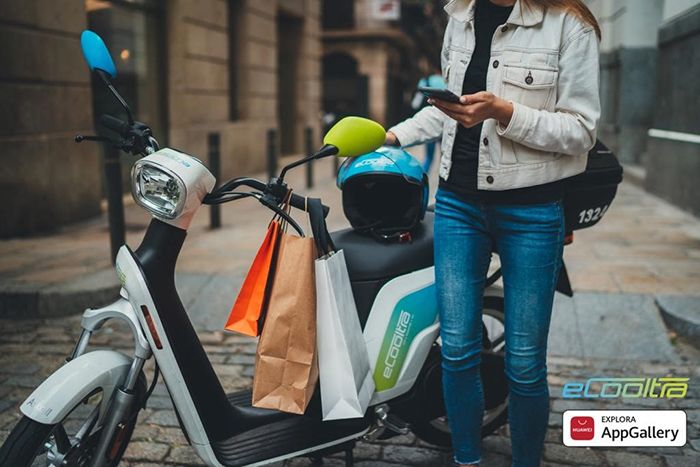 La app eCooltra se incorpora a la tienda de aplicaciones AppGallery de Huawei ofreciendo beneficios exclusivos a sus usuarios