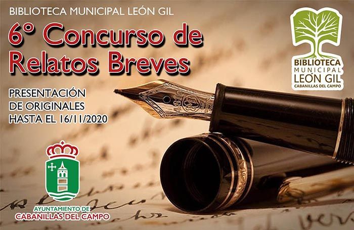 La Biblioteca León Gil de Cabanillas convoca la sexta edición de su Concurso de Relatos Breves