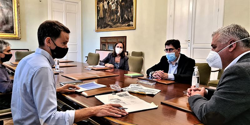 La Diputación de Guadalajara tendrá el proyecto actualizado del parque de bomberos de Sacedón en octubre