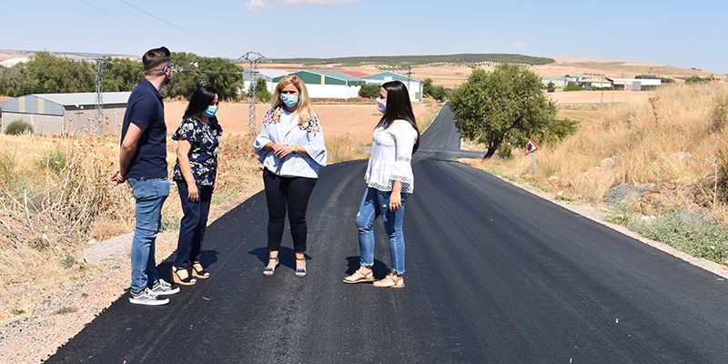 La Junta ha realizado obras de mejora en el vial de circunvalación de Belmonte