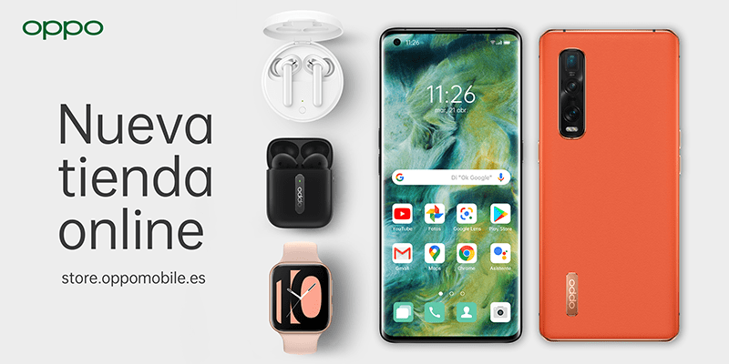 OPPO España abre su propio E-Commerce con exclusivas ventajas, descuentos, premios y promociones en los productos de la compañía