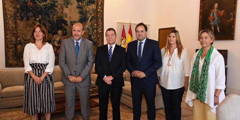 Page se reúne con Núñez en el marco de la nueva ronda de contactos que mantendrá con partidos políticos y agentes sociales