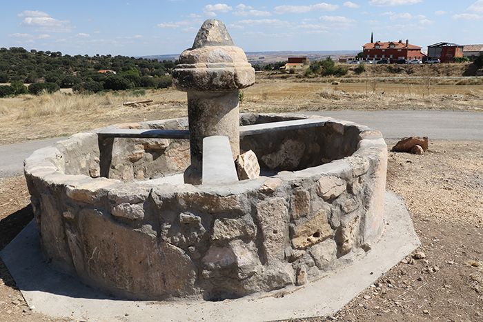 Recuperada la antigua fuente de Torrebeleña