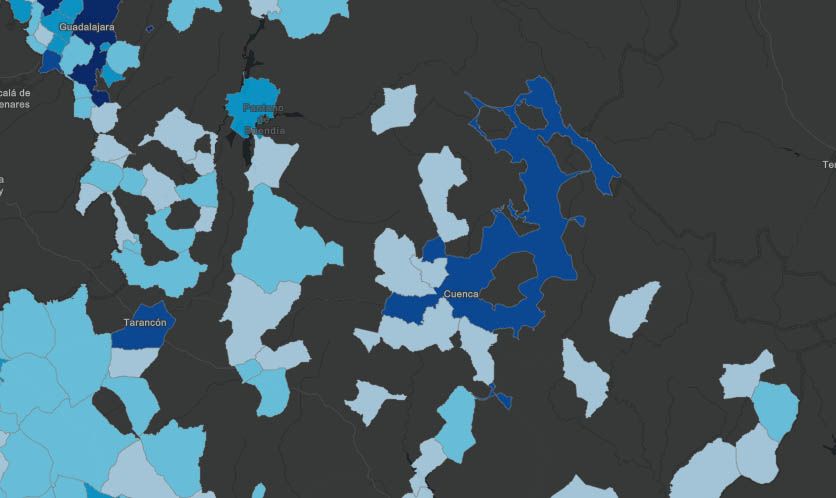 Tarancón, Cuenca capital, Las Pedroñeras y Quintanar, las localidades de la provincia más afectadas por el coronavirus en la tercera semana de septiembre