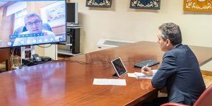 Tierraseca participa en la Comisión de Seguimiento del Convenio para el Programa de Desarrollo Sostenible de los Municipios Ribereños