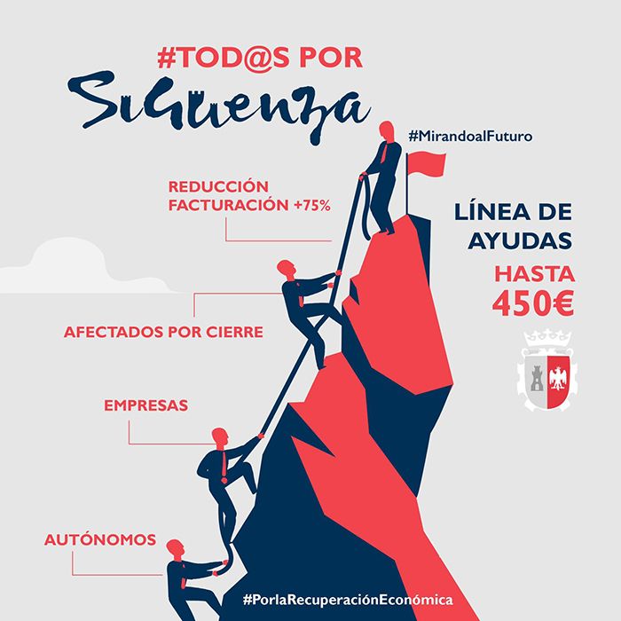 Un total de 80 pymes y autónomos han solicitado las ayudas COVID que ofrece el Ayuntamiento de Sigüenza