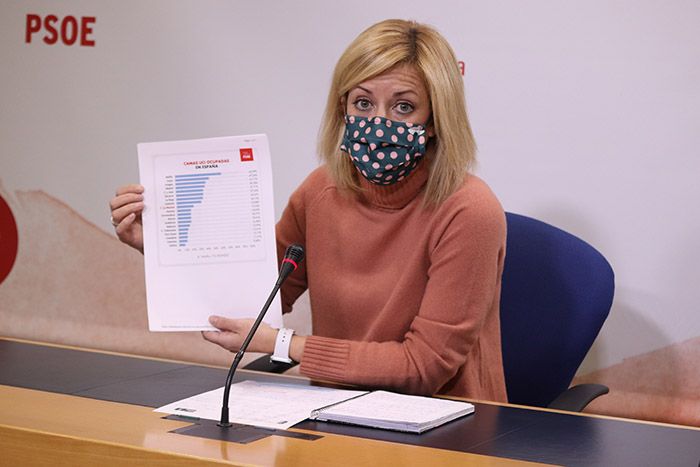 Abengózar señala la “gran diferencia” con el PP: “Los socialistas estamos empeñados en derrocar al virus” 3 Ana Isabel Abengózar