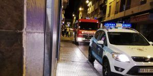 Cae un trozo de cornisa en la calle Sánchez Vera de Cuenca
