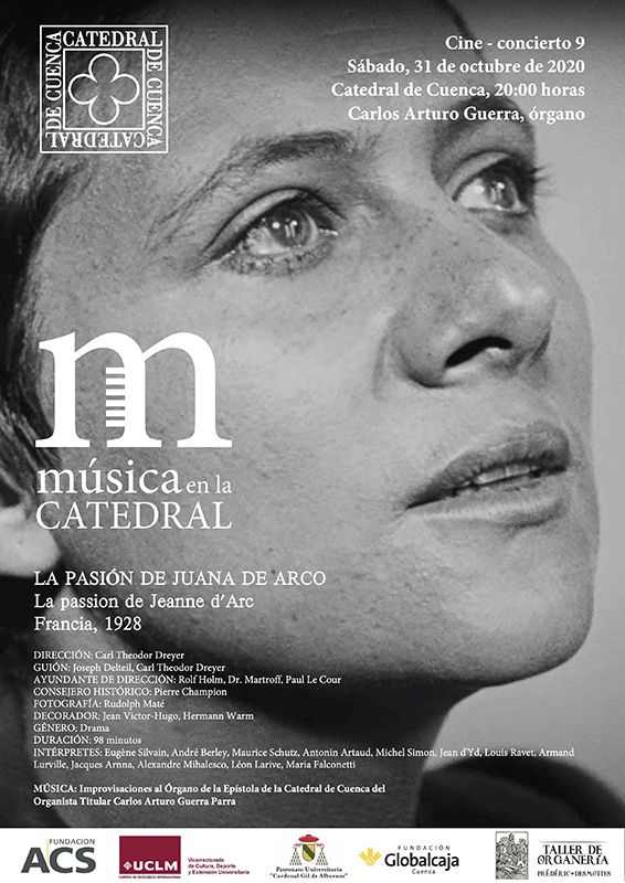 Cine-concierto, un novedoso formato de ´Música en la Catedral’ para este próximo sábado en Cuenca 3 Cine-concierto, un novedoso formato de ´Música en la Catedral’ para este próximo sábado en Cuenca