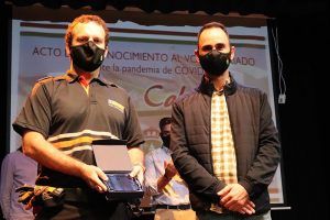 El Ayuntamiento de Cabanillas homenajea a los voluntarios que combatieron la pandemia en primavera