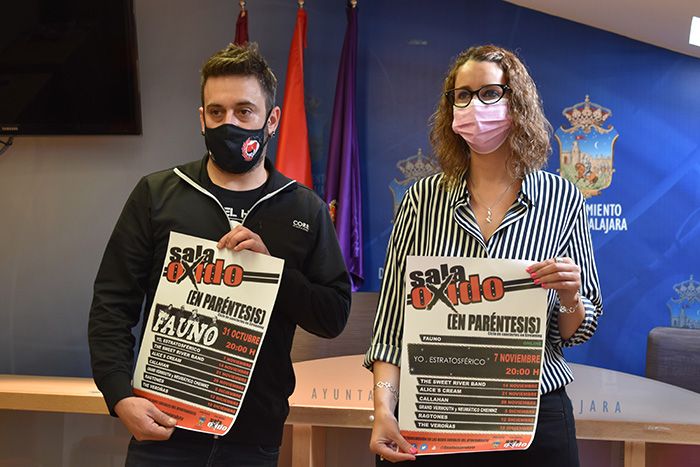 El Ayuntamiento de Guadalajara organiza (En paréntesis) un ciclo de conciertos en streaming que se emitirán desde la Sala Óxido