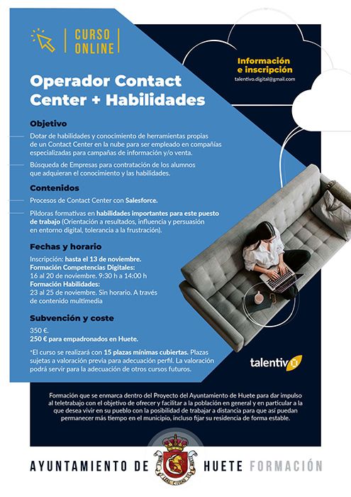 El Ayuntamiento de Huete impulsa el teletrabajo