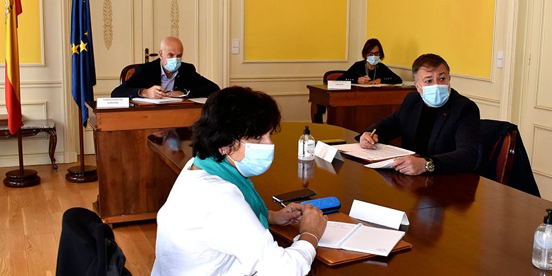 El subdelegado del Gobierno en Cuenca preside la reunión del Centro de Coordinación Operativa Provincial con motivo del covid-19