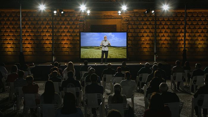 Fin del rodaje en Cogolludo del programa 'El Paisano' coproducido por TVE y Brutal Media y con Leo Harlem al frente