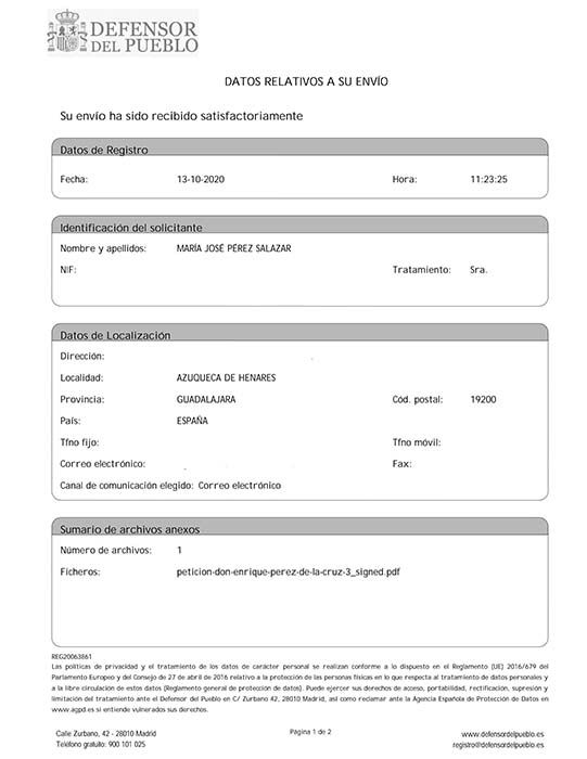 IU Azuqueca recurre, de nuevo, al Defensor del Pueblo para que el equipo de Gobierno les informe