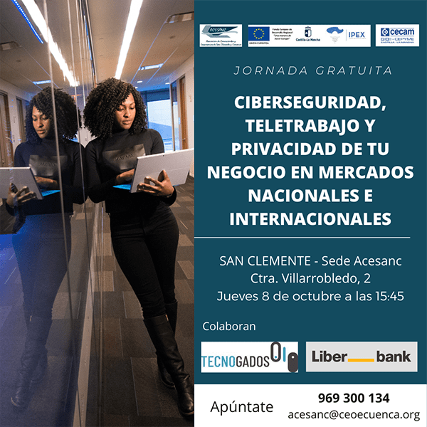 La sede de ACESANC acoge este jueves una jornada sobre ciberseguridad en mercados nacionales e internacionales