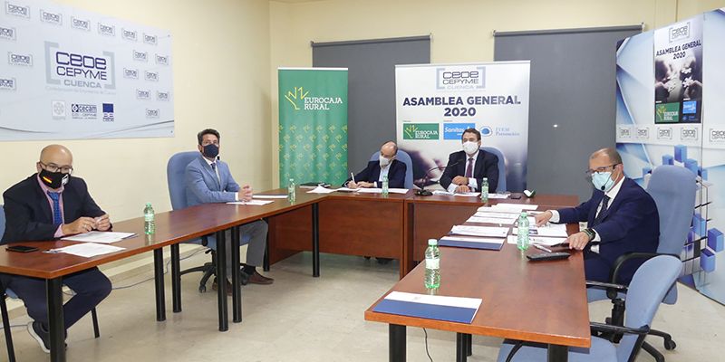 Los asociados a CEOE-Cepyme Cuenca respaldan la labor realizada para atender a las empresas en esta dura crisis